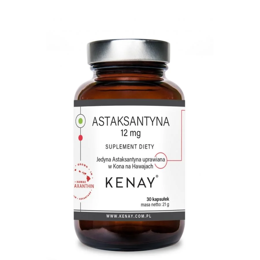 Kenay Astaxanthin 12 mg 30 kapslí