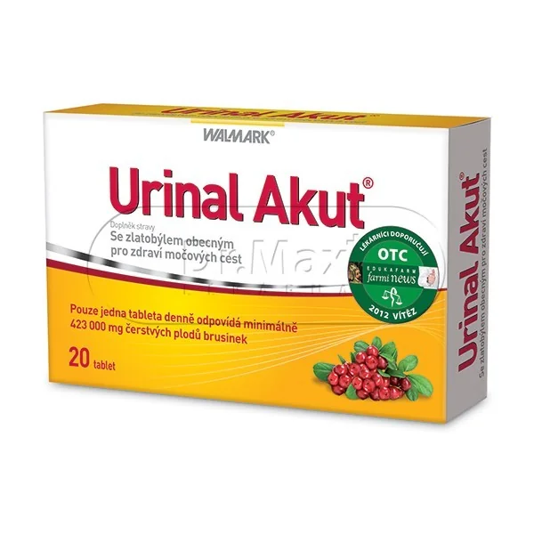 Walmark Urinal Akut 2013 tbl.20 (+zlatobýl)