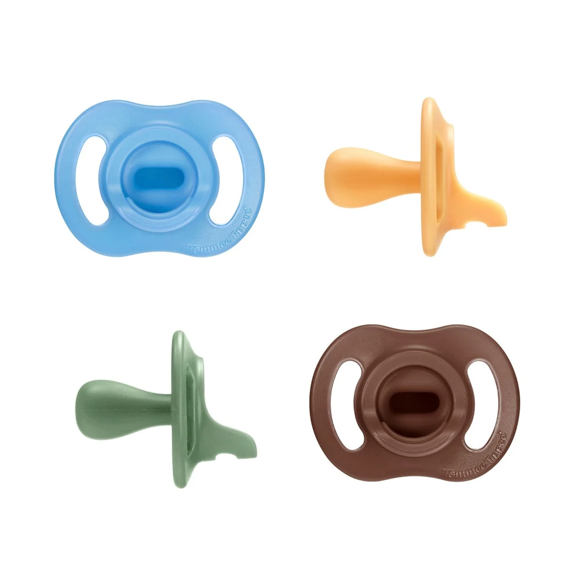 Tommee Tippee Ultra-light silikonový dudlík 18-36m, Boy 4 ks mix barev