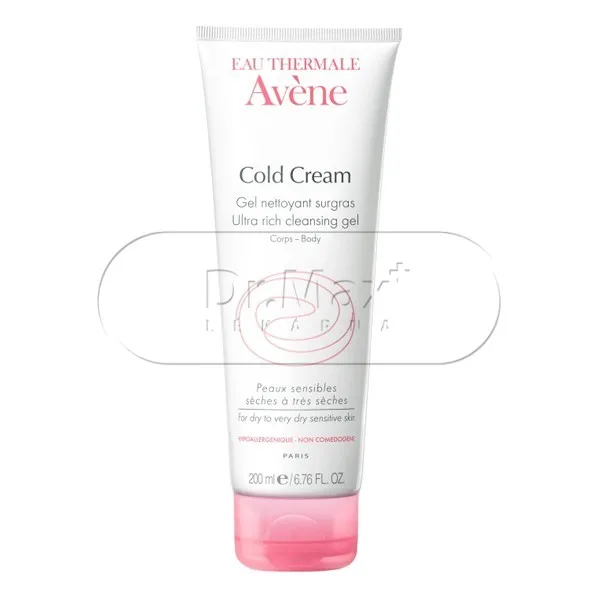 Avene Cold Cream  zvláčňující mycí gel 200 ml