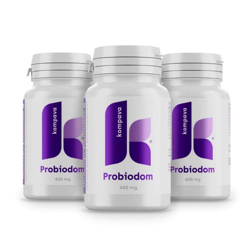 KOMPAVA Probiodom 400 mg 60 kapslí 