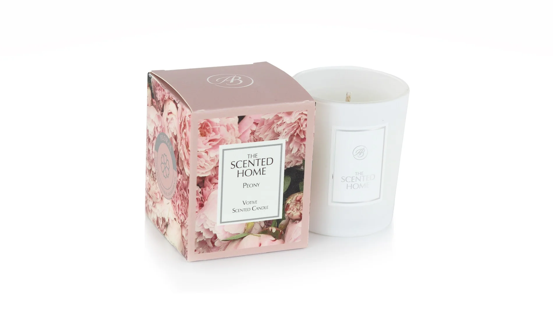 Ashleigh & Burwood London Vonná svíčka THE SCENTED HOME - PEONY 70g