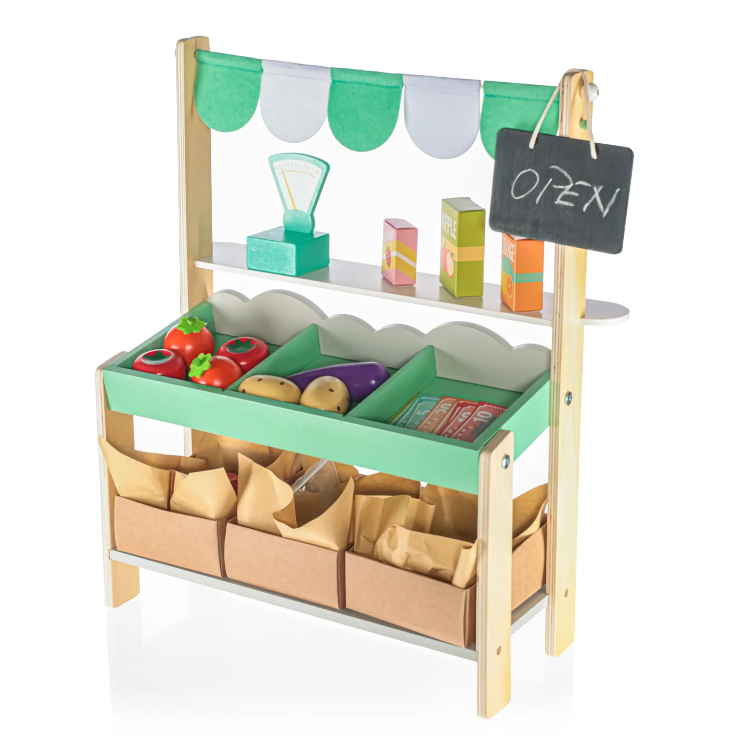 Zopa Dřevěný obchod set