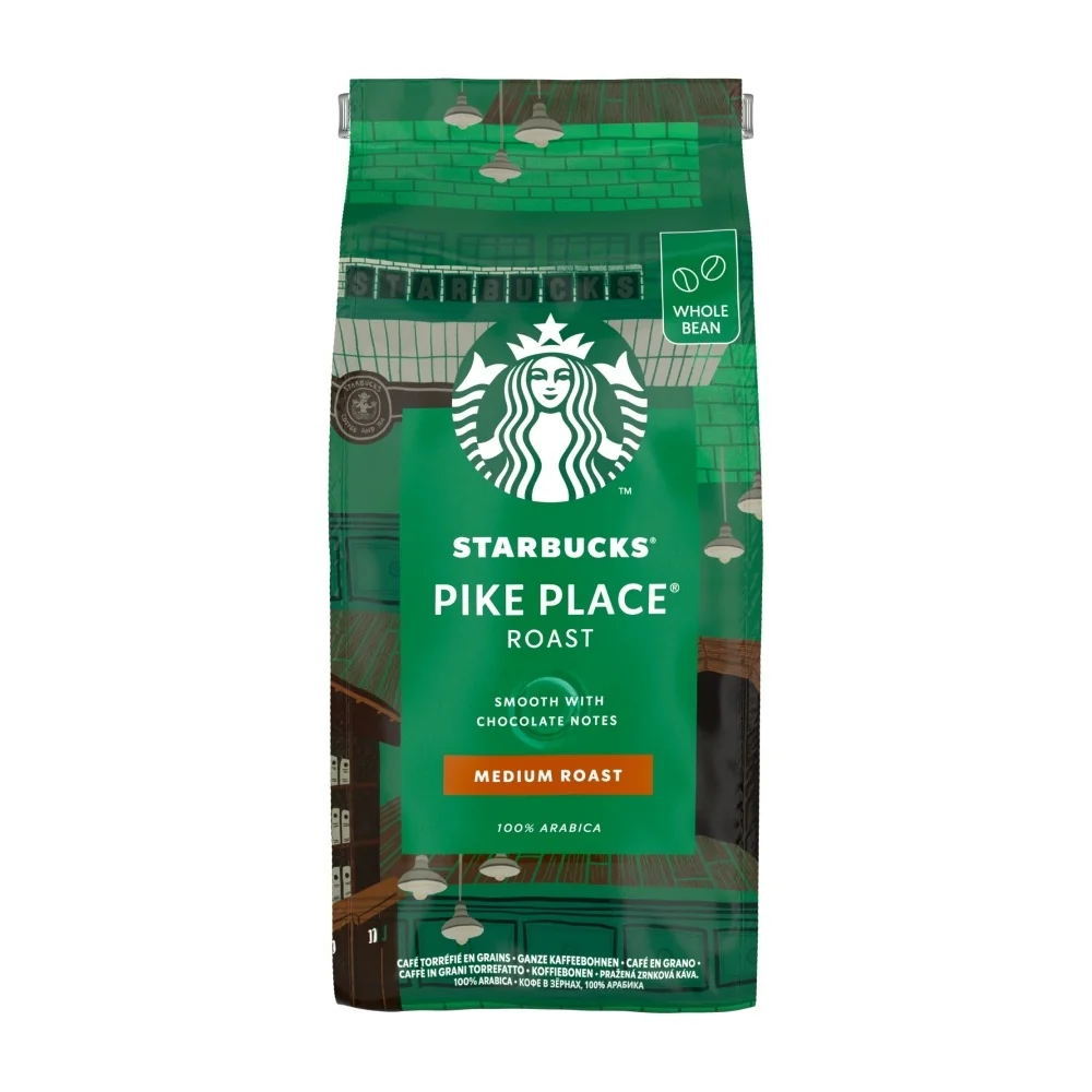 STARBUCKS Pike Place Espresso Roast zrnková káva 450 g