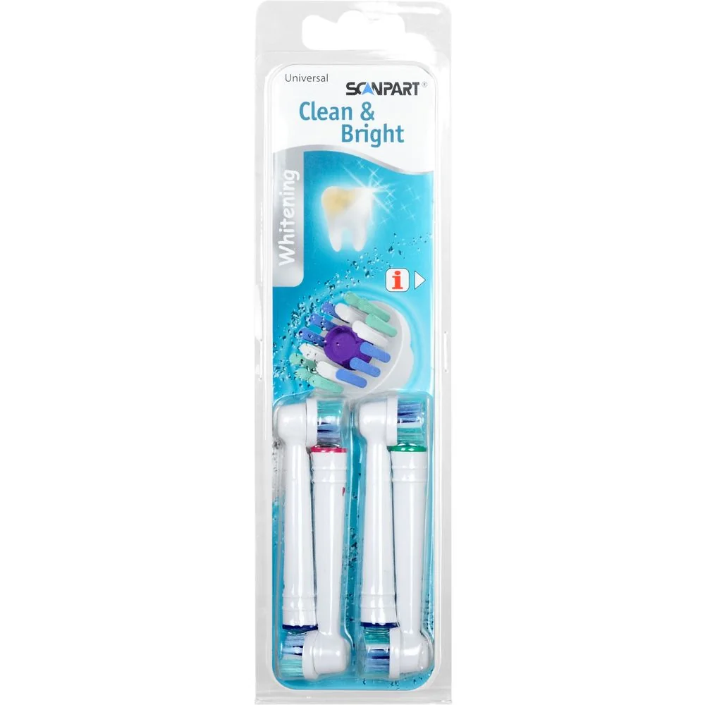 SCANPART WHITENING Náhradní kartáček Oral-B 4 ks