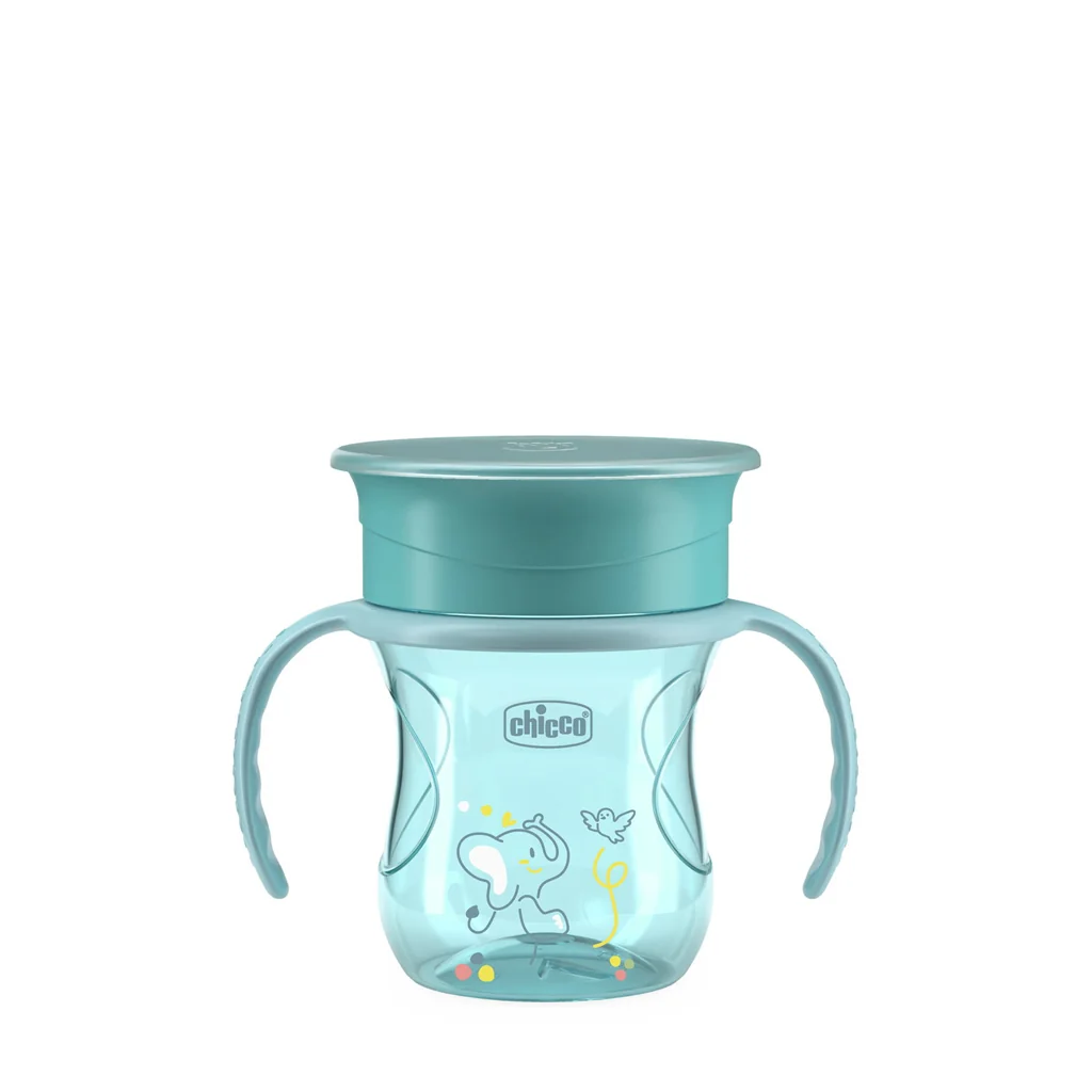 Chicco Hrneček 360 Perfect X s držadly 12m+ 200 ml teal