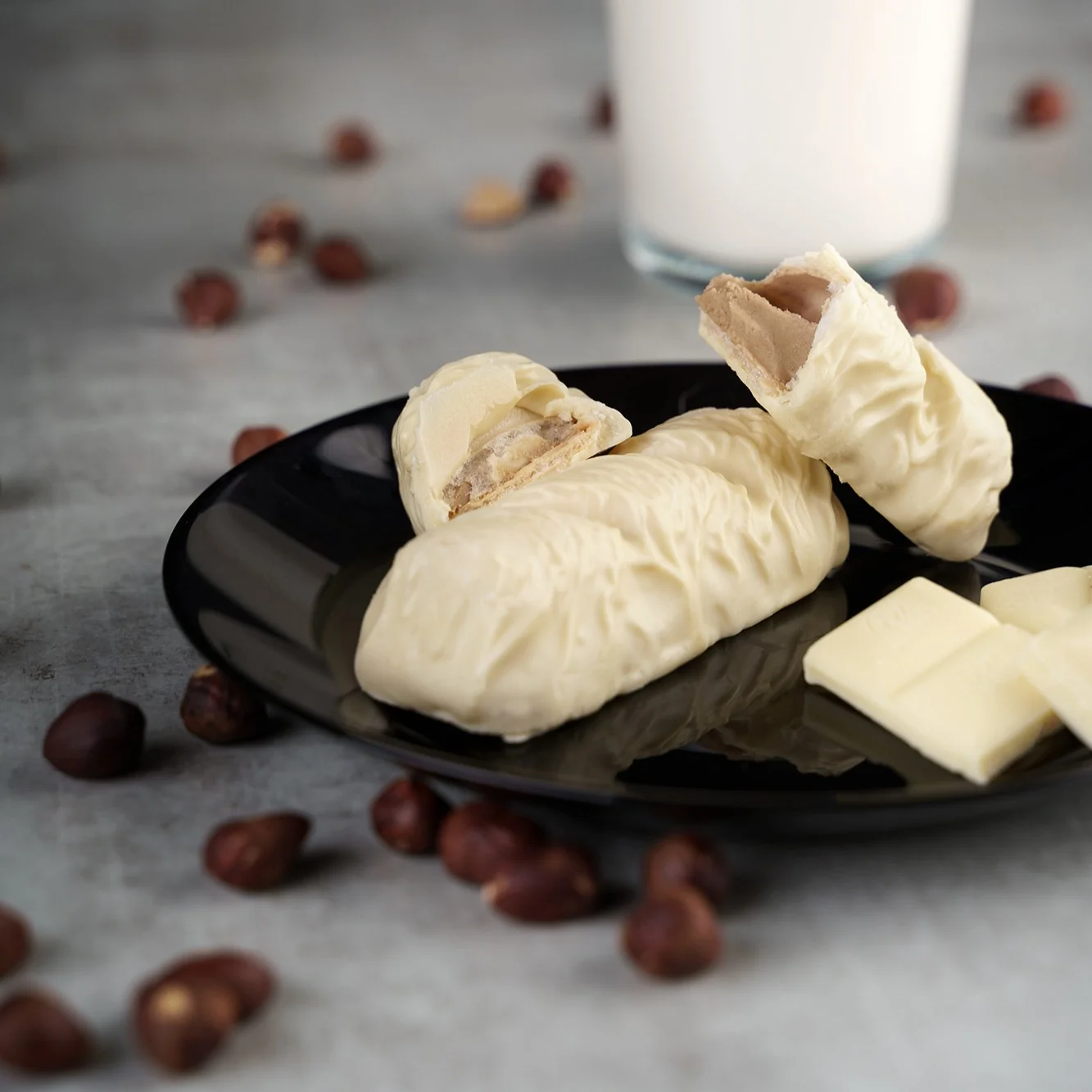 KetoDiet Keto Bueno White - křupavé oplatky (7 porcí) 