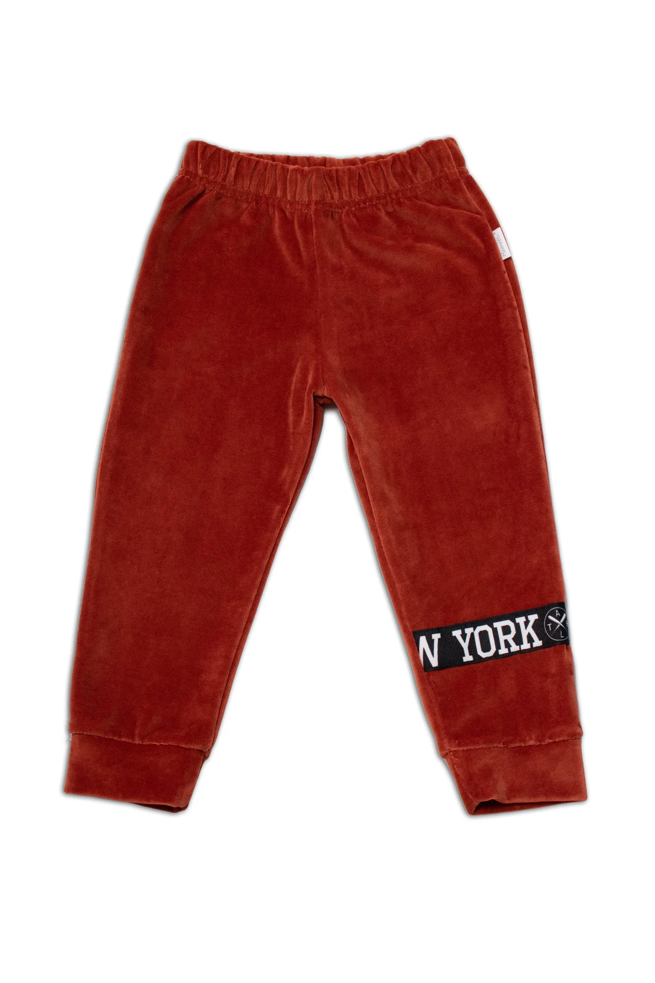 Mamatti Dětská tepláková souprava Velvet zapínání na zip, Fox, hnědá, vel. 80