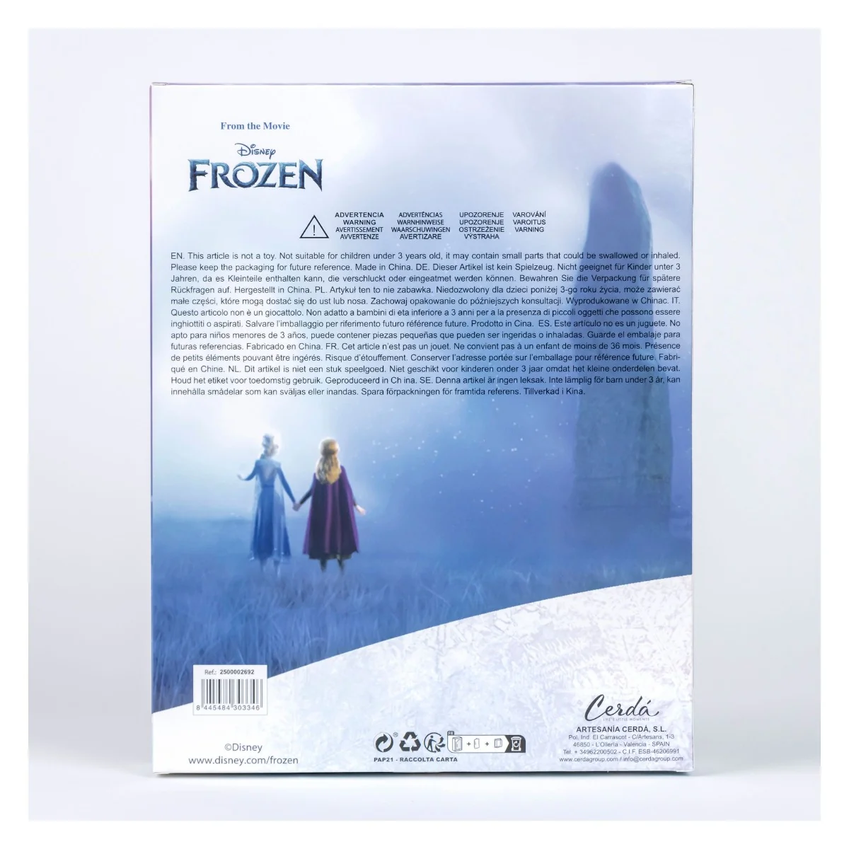 Cerdá Beauty sada Frozen 30 ks