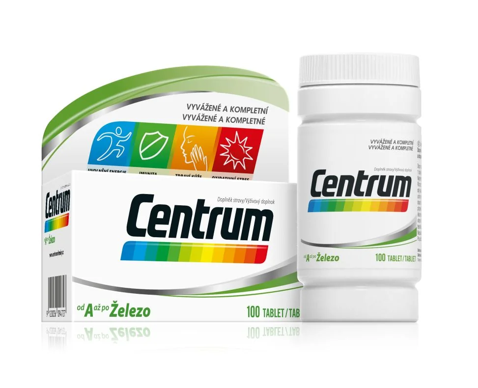 Centrum multivitamín AZ 100 tablet