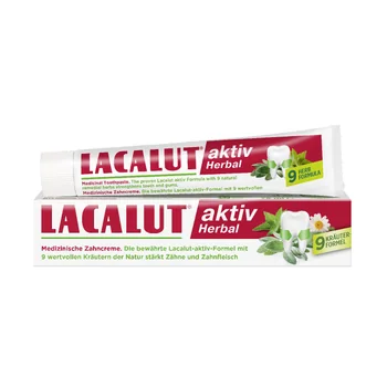 Lacalut Aktiv Herbal zubní pasta 75 ml