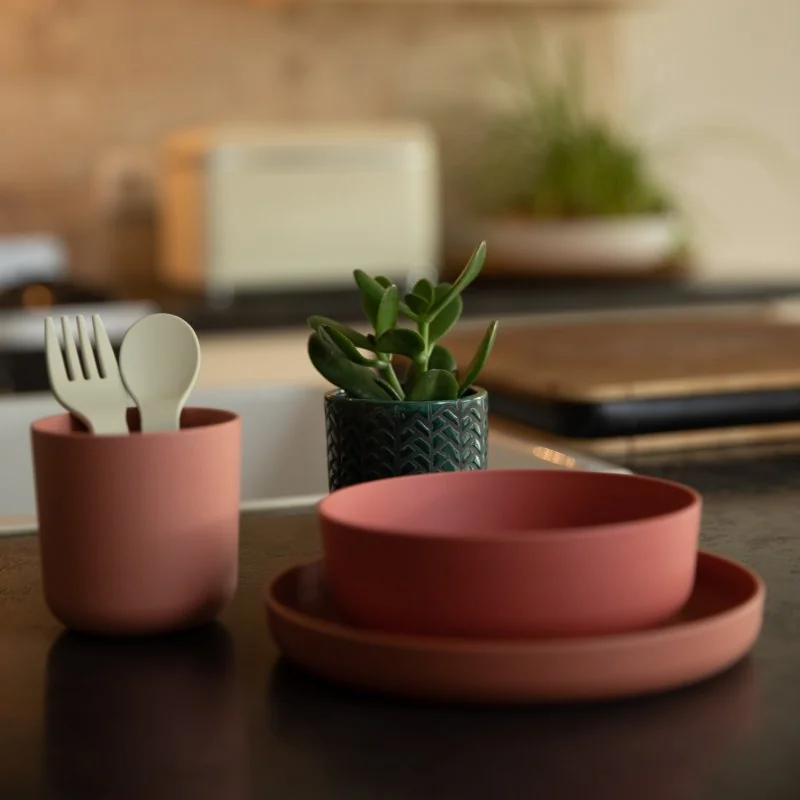 Bo Jungle jídelní sada CPLA 5ks Terracotta 