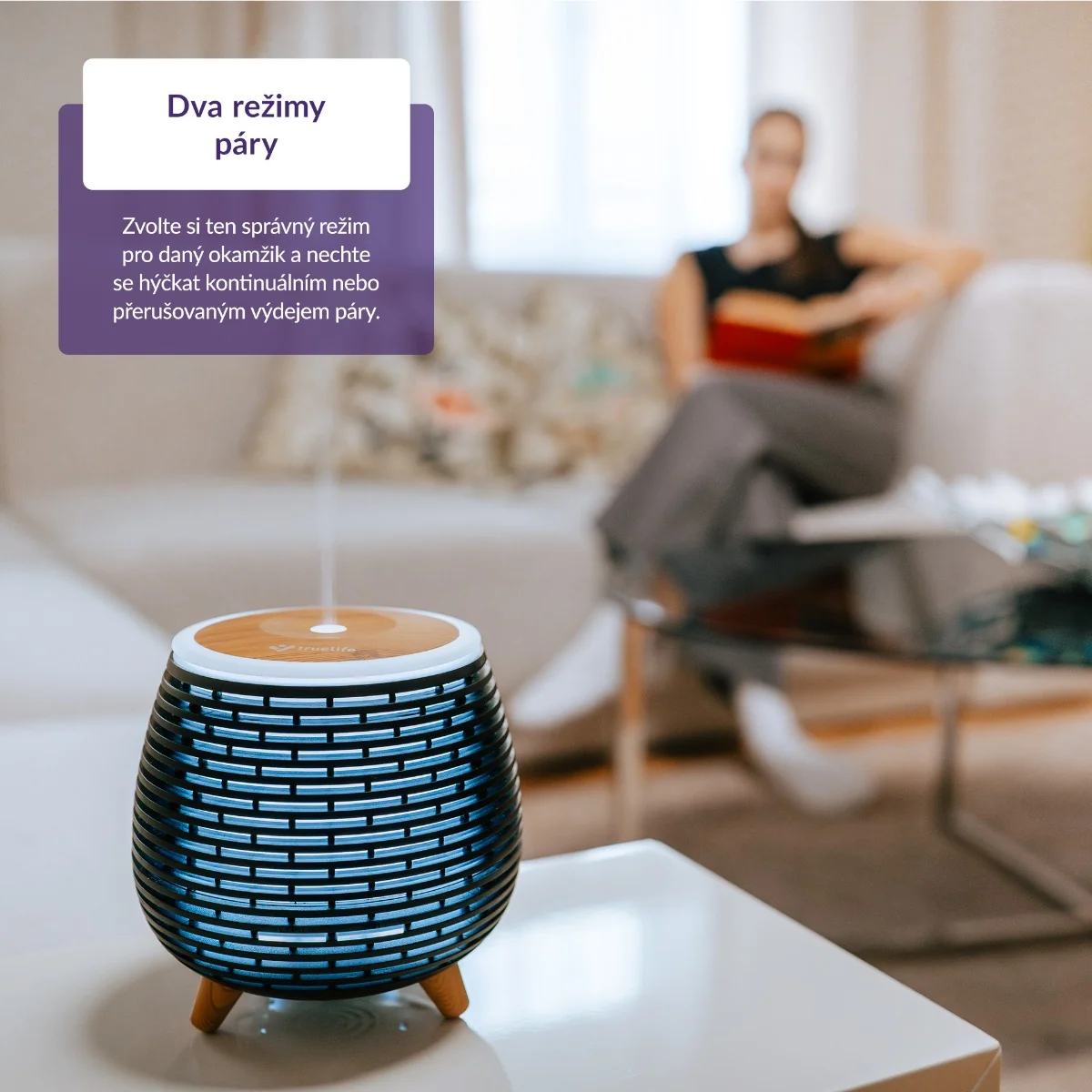 Truelife AIR D4 aroma difuzér a zvlhčovač