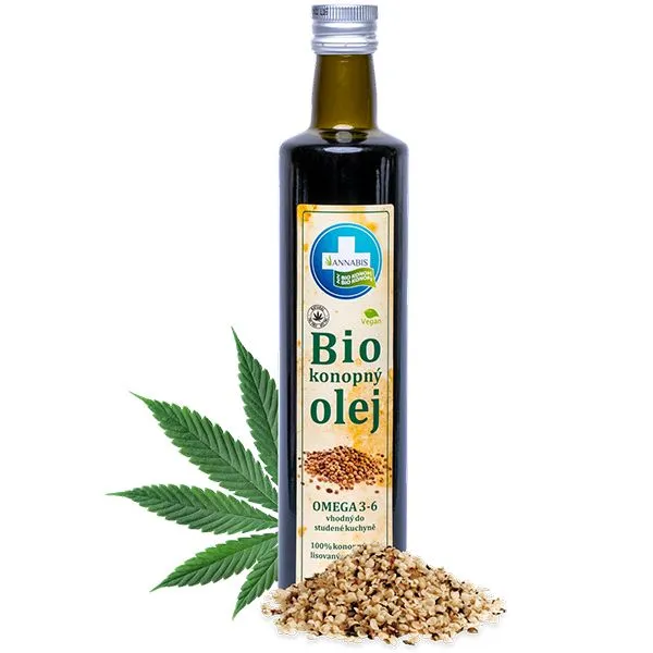 Annabis 100% Bio Konopný olej 500 ml