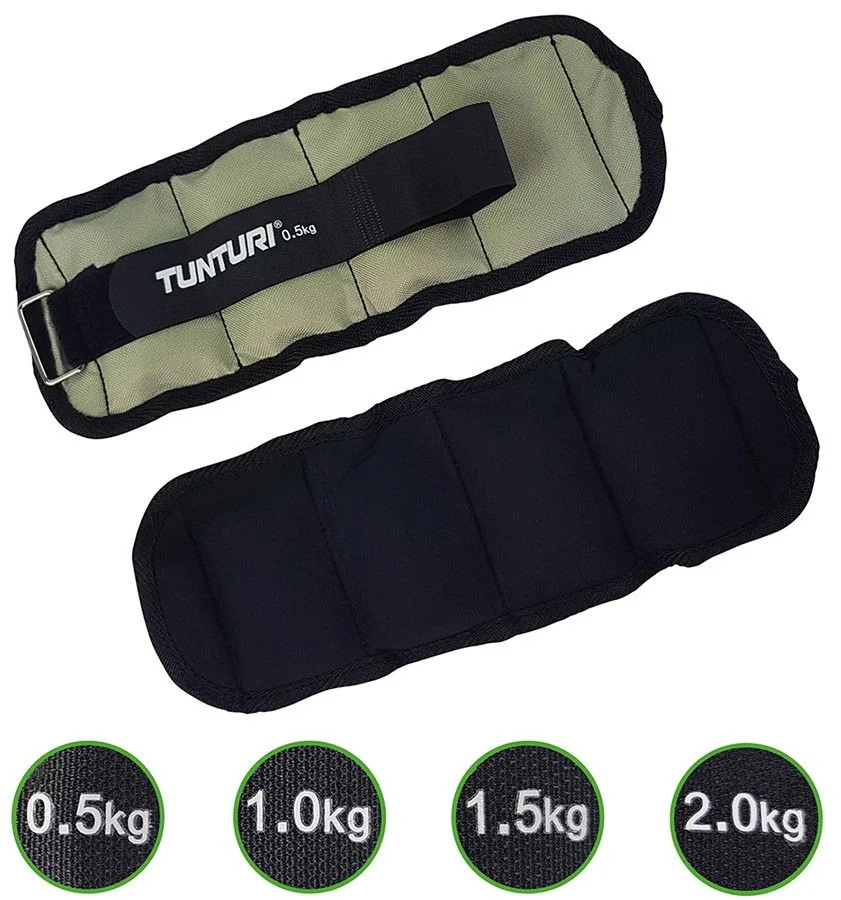 Tunturi Zátěže na ruce nebo kotník varianta 2 x 0,5 kg 