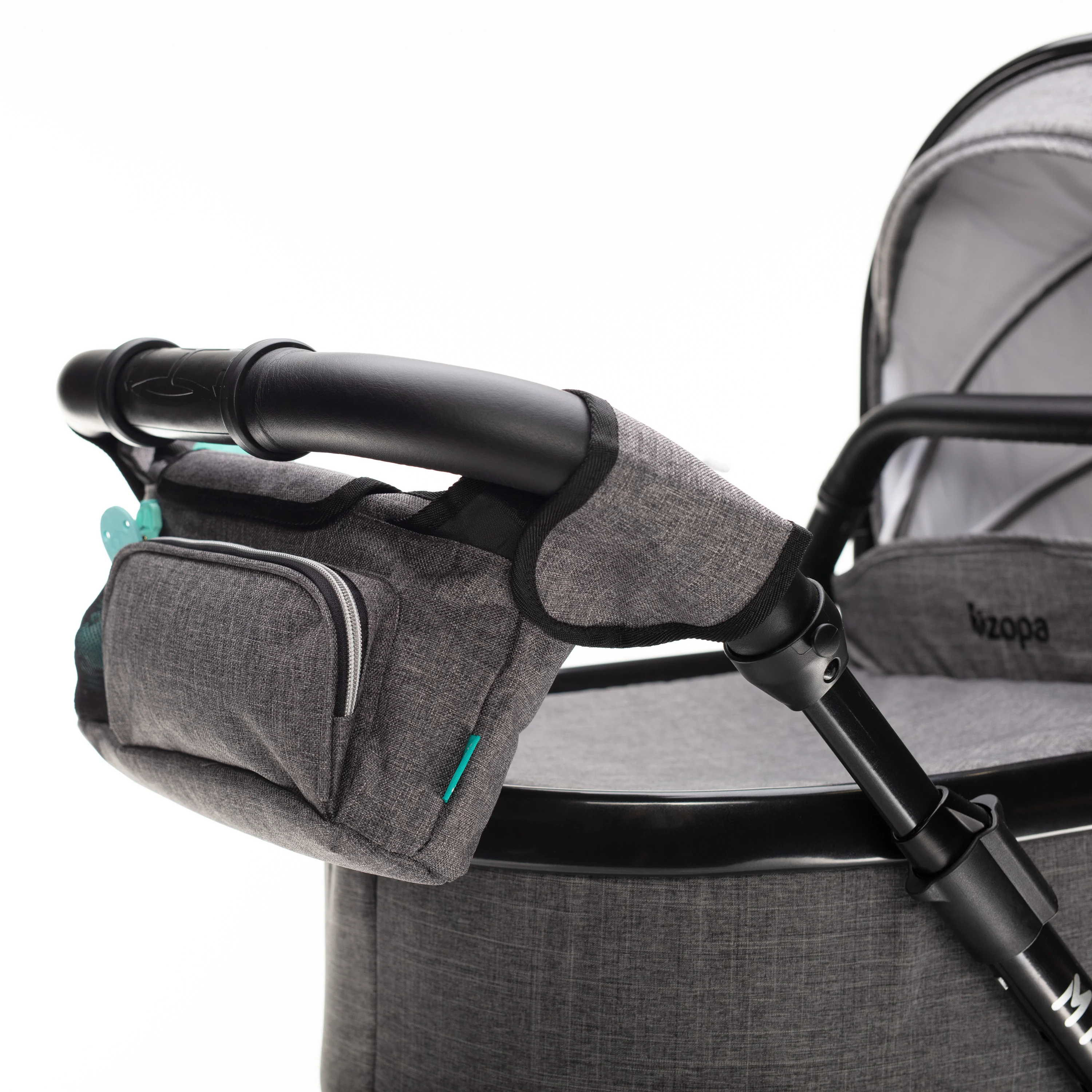 Zopa Organizér na kočárek Deluxe, Grey 2