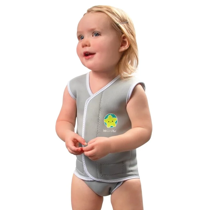 Bblüv dětský neopren do vody Wrap Grey vel. S (0-6m)
