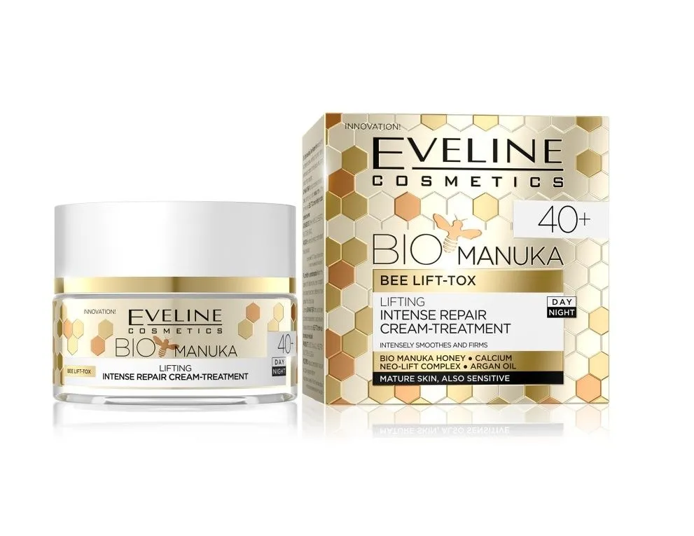 Eveline BIO Manuka Denní a noční krém 40+ 50 ml