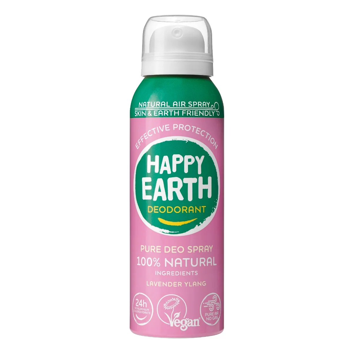 Happy Earth Přírodní Deo sprej Levandule & Ylang 100 ml