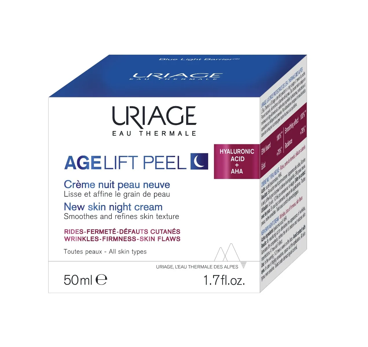 Uriage Age Lift Revitalizující vyhlazující noční krém 50 ml