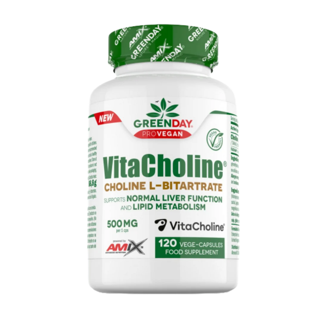 Amix Nutrition GreenDay ProVegan Choline Bitartrate VitaCholine - 120 kapslí