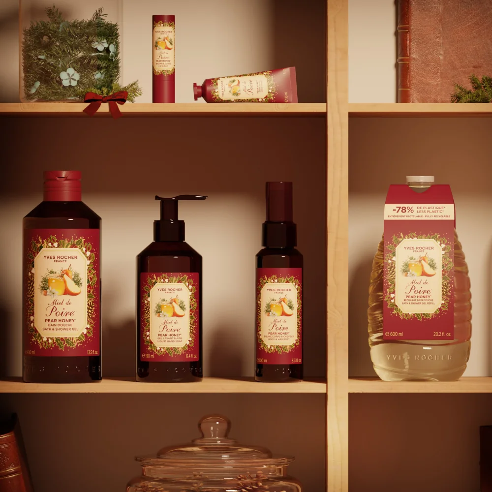 Yves Rocher Noël Parfémovaný sprej Medová hruška 100 ml