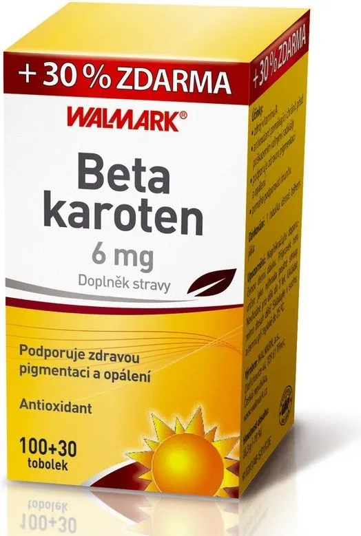 Walmark Beta karoten 100 + 30 tobolek Tobolky