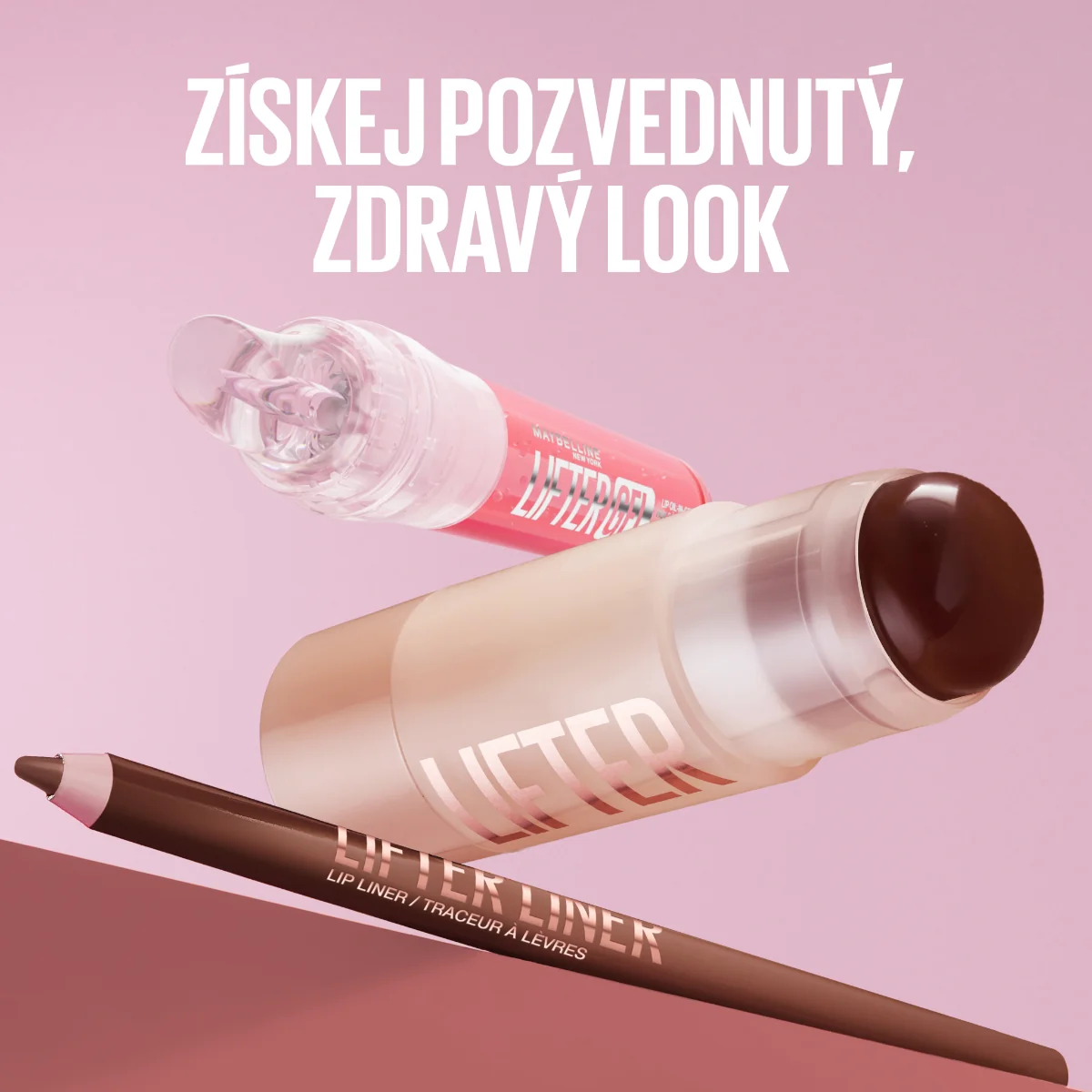 Maybelline Lip Lifter 002 Blue Boba gel na rty 6,6 ml