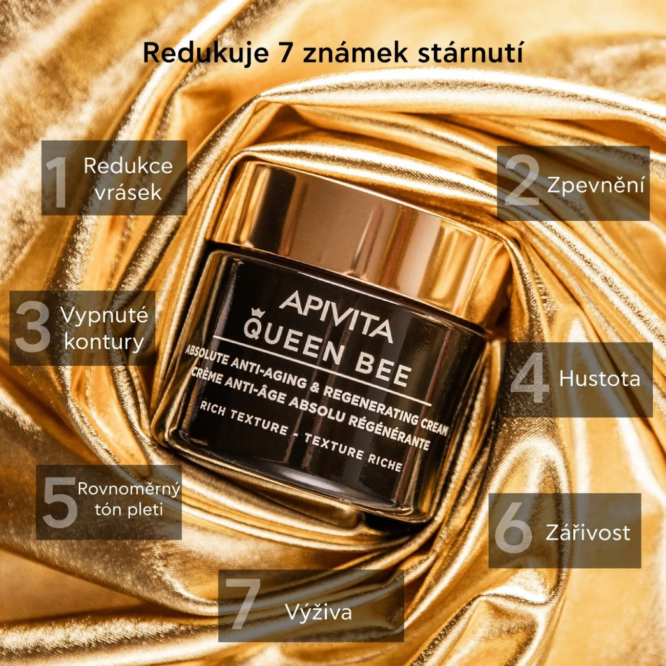 APIVITA Queen Bee regenerační krém proti stárnutí 50 ml