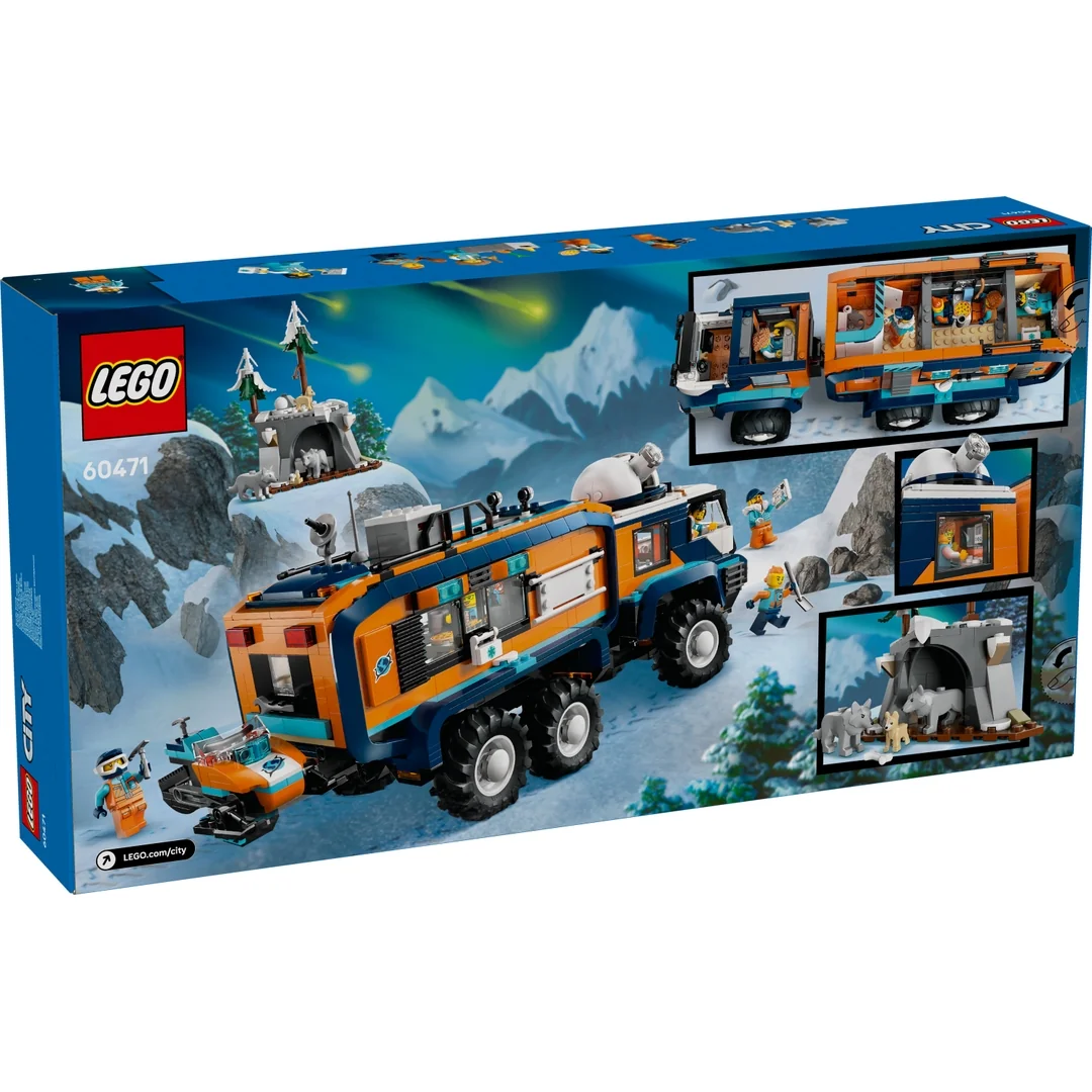 LEGO® City 60471 Nákladní auto s laboratoří pro průzkumníky Arktidy