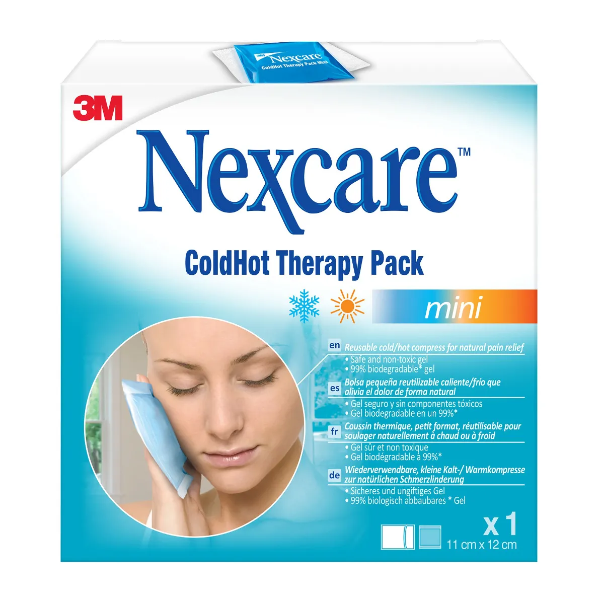 3M Nexcare ColdHot Therapy Pack Mini 11x12 cm gelový obklad 1 ks