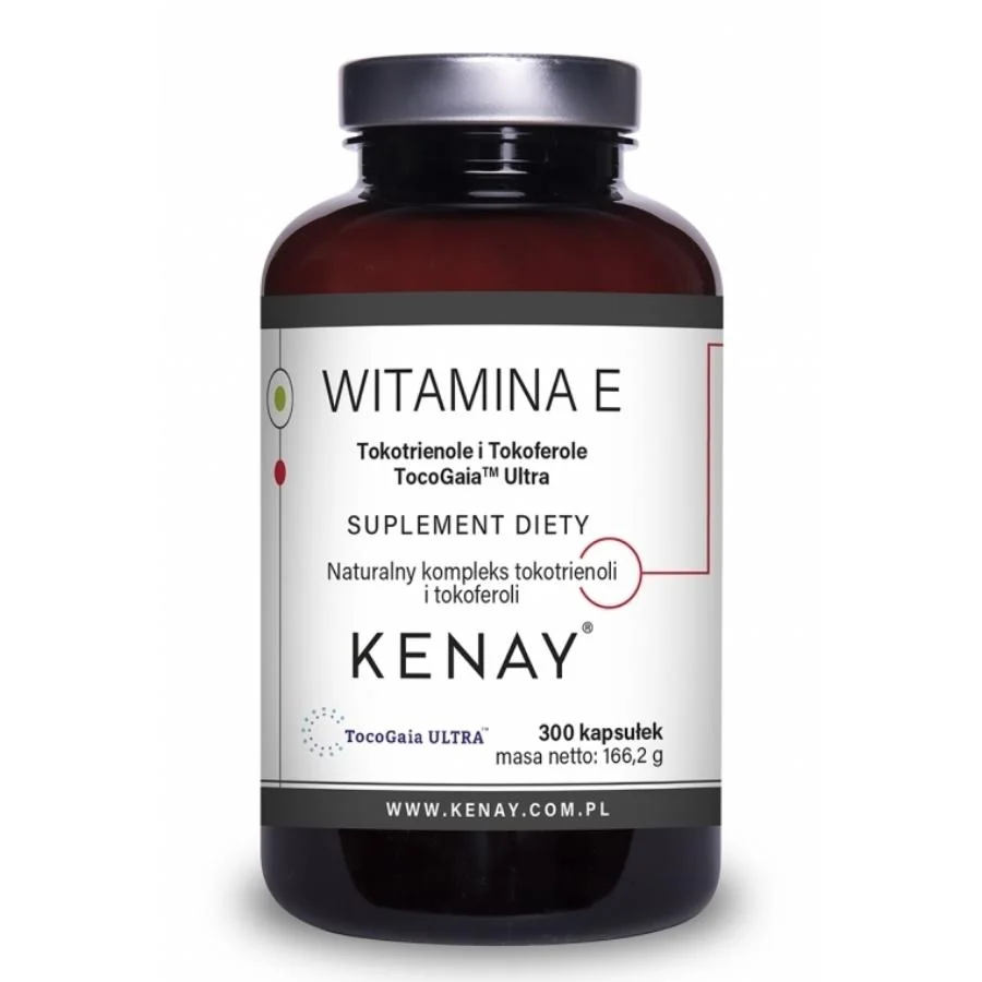 Kenay Vitamin E TocoGaia Ultra 300 kapslí