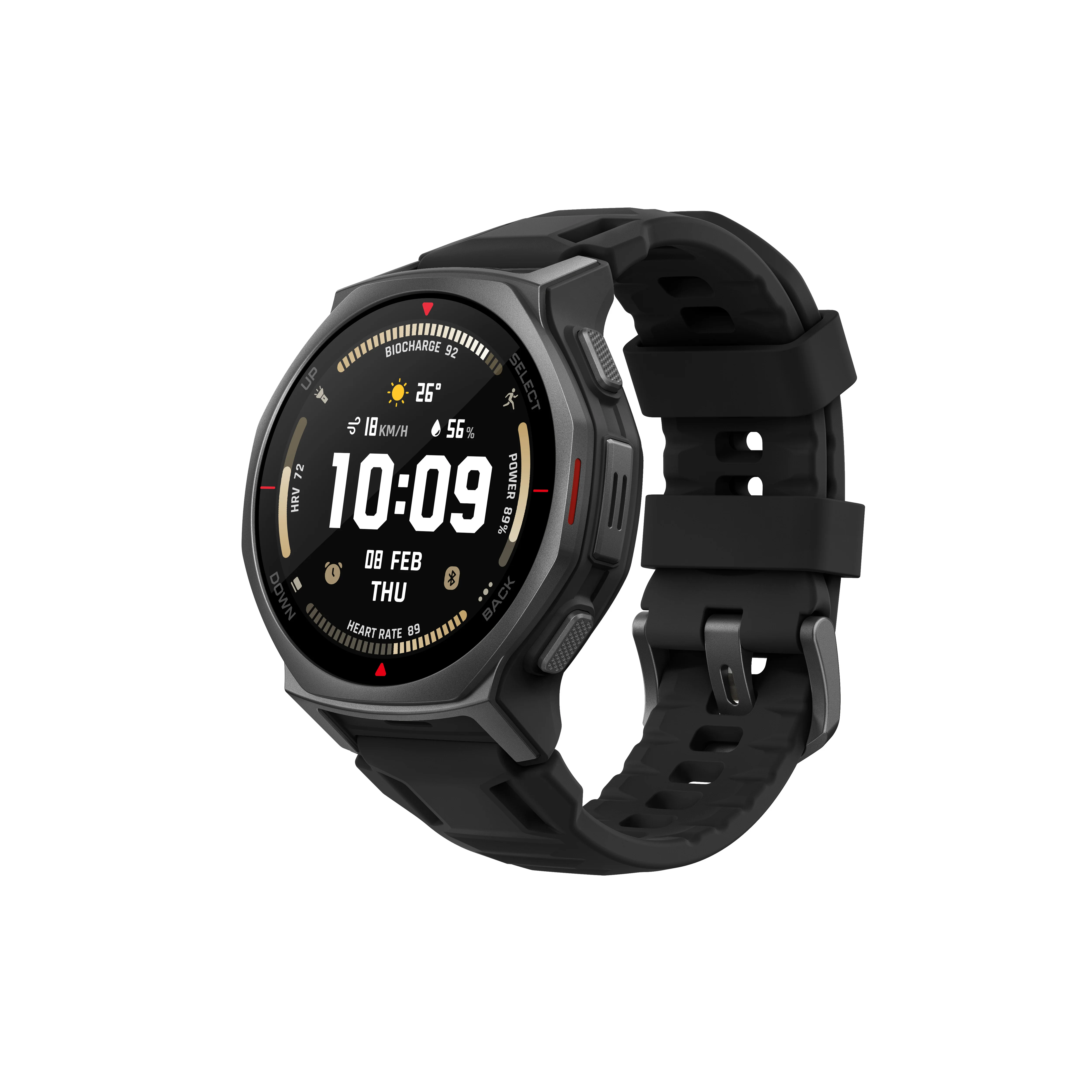 Amazfit T-Rex 3 Pro 44 mm chytré hodinky Tactical Black