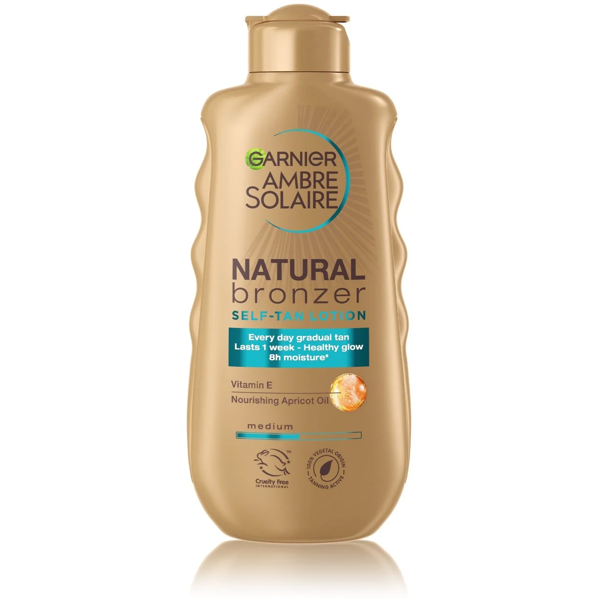 Garnier Ambre Solaire Natural Bronzer samoopalovací mléko 200 ml
