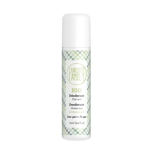 Charlotte Family BIO Deodorant Zelený čaj 75ml