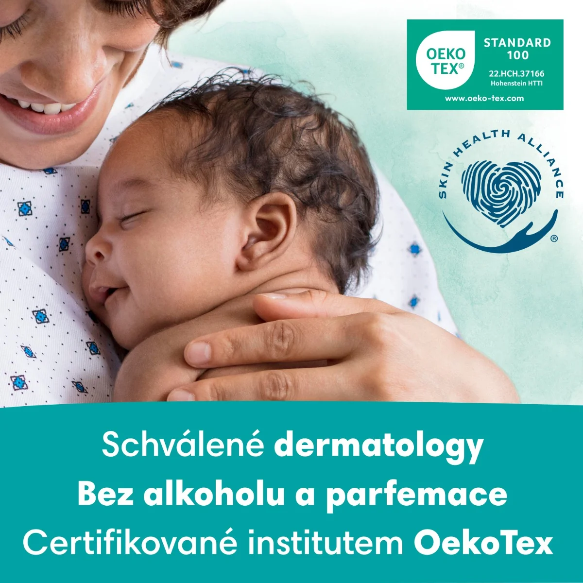 Pampers Harmonie Aqua vlhčené ubrousky 4x48 ks