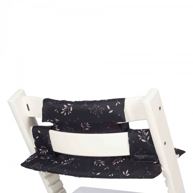 Dooky výplň do židličky Seat Cushion Set Romantic Leaves Black