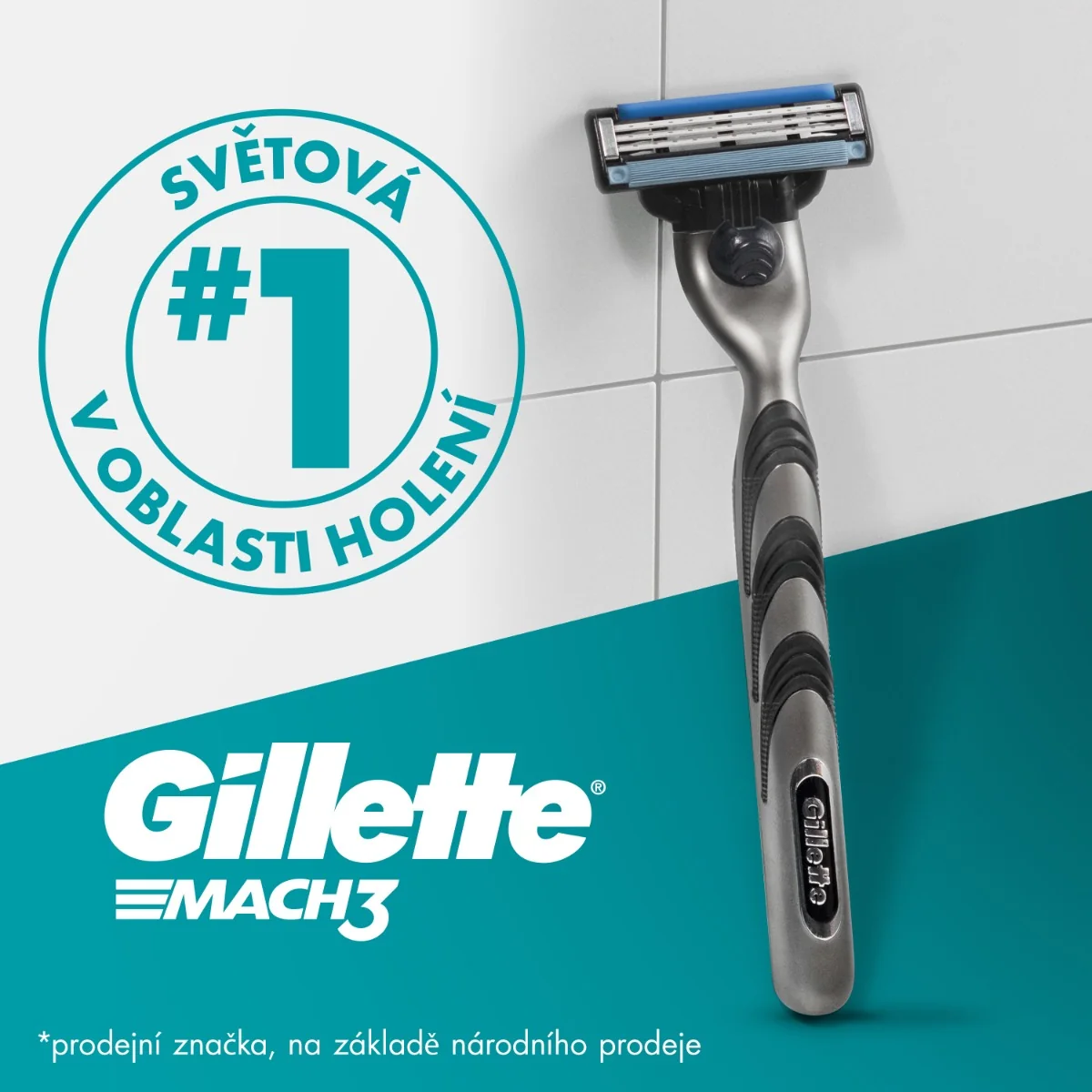 Gillette Mach3 náhradní hlavice 20 ks