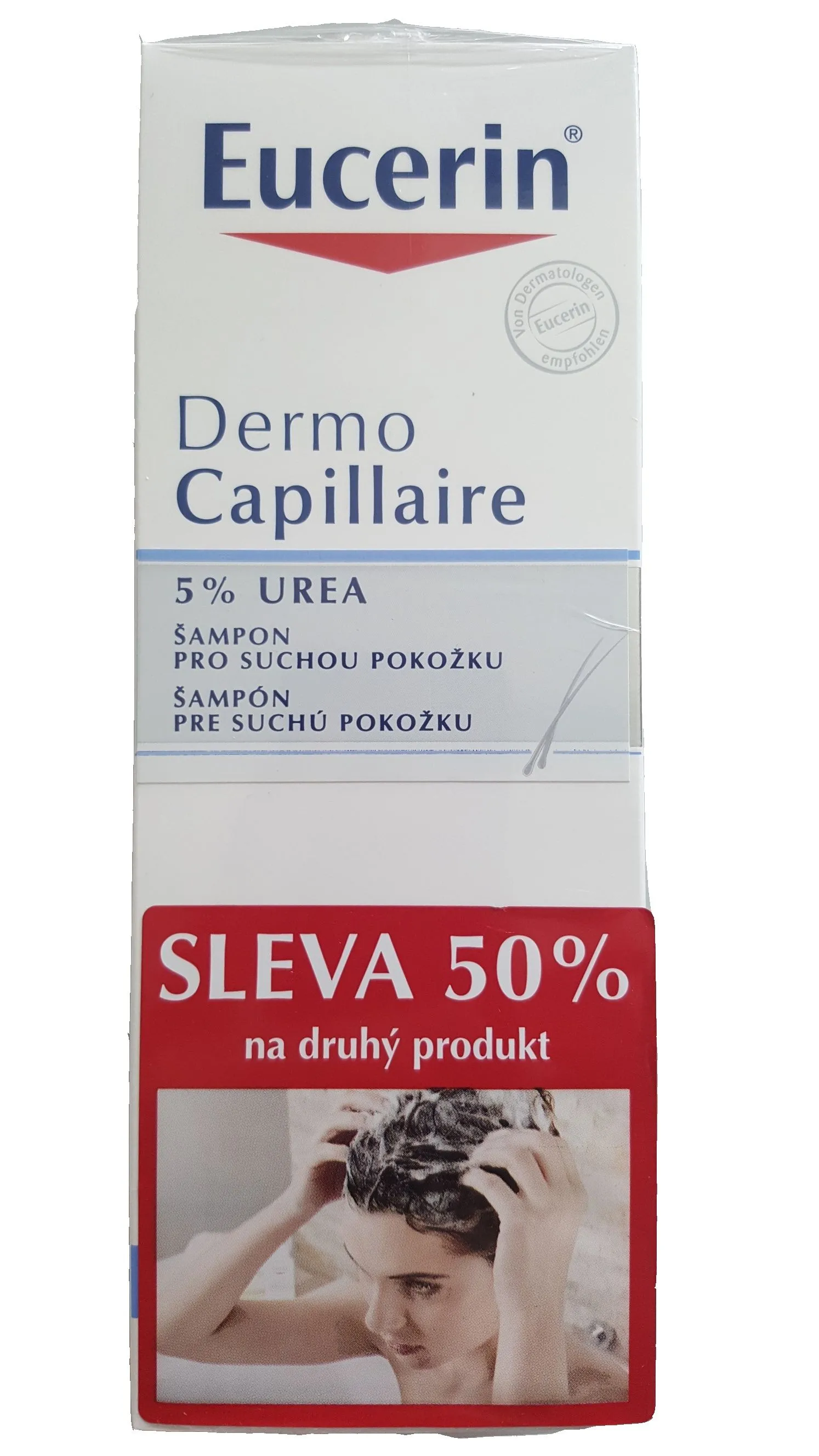 EUCERIN DermoCapillaire šampon UREA 5% promo 2017