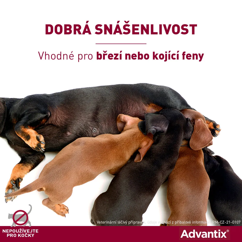 Advantix pro psy od 40 do 60 kg spot-on 1x6 ml