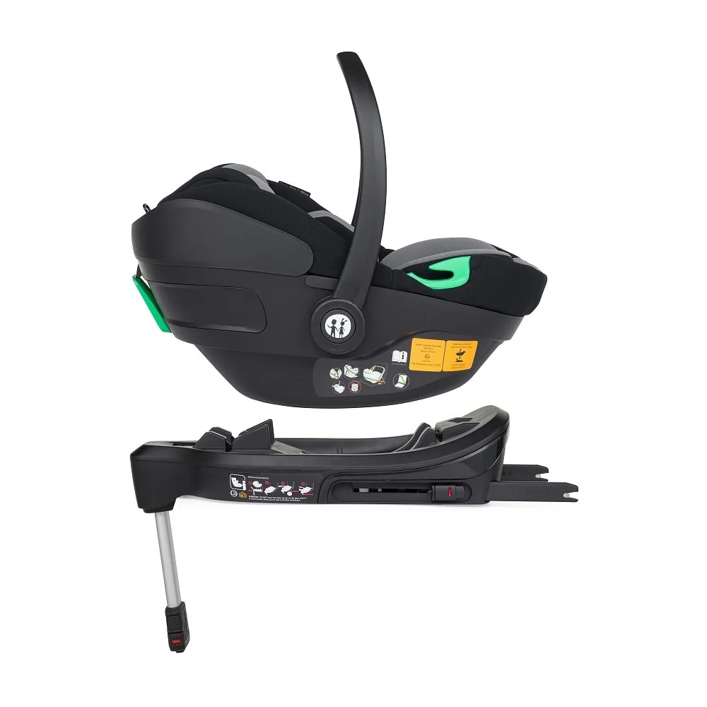 Petite&Mars Autosedačka Core Pro i-Size Black Grey 40-87cm (0-13 kg)