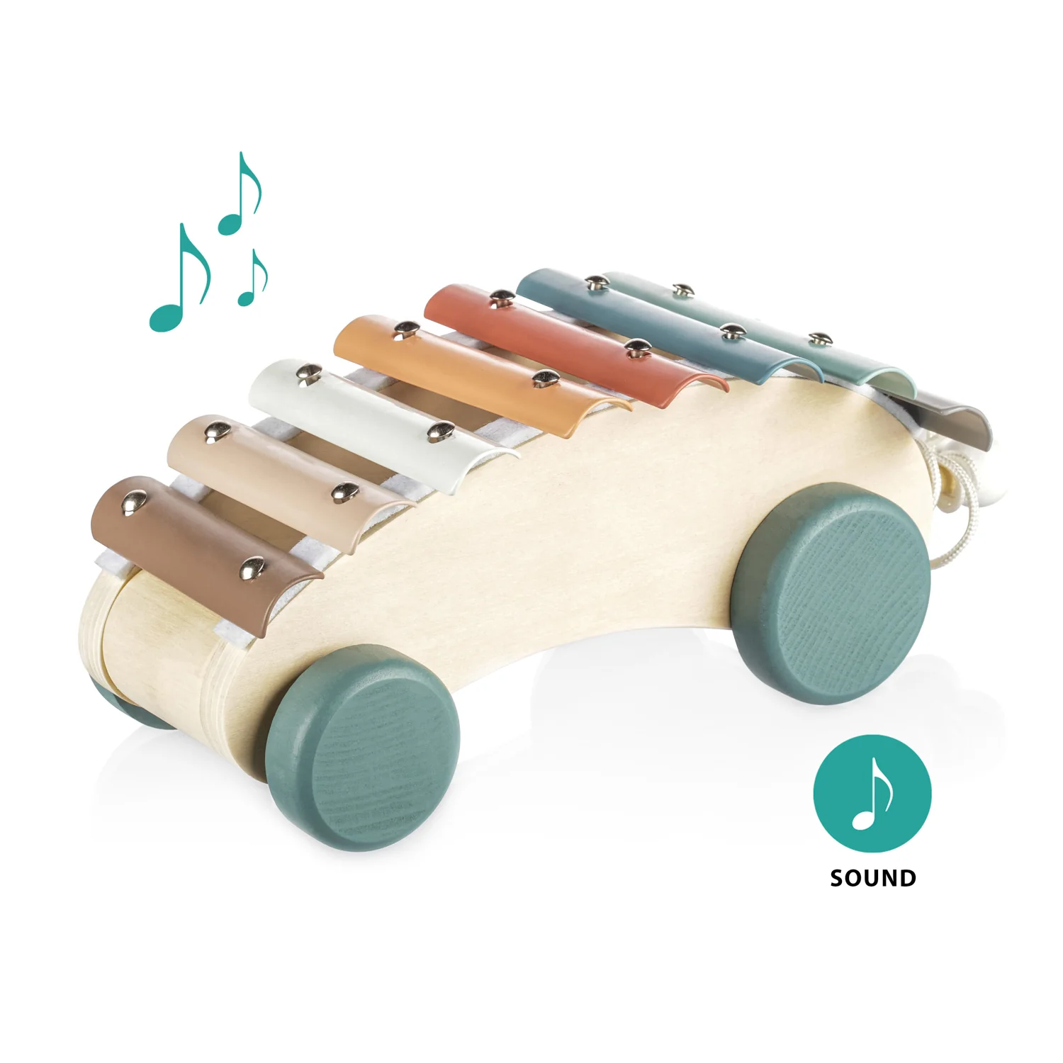 Zopa Dřevěný tahací xylofon, Xylophone