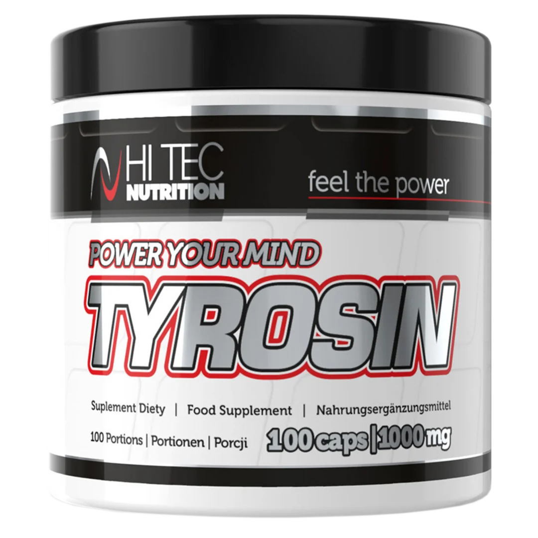 HiTec Nutrition Tyrosin - 100 kapslí