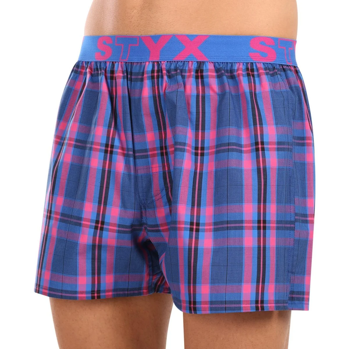Styx 5PACK pánské trenky sportovní guma vícebarevné (5B103135) L