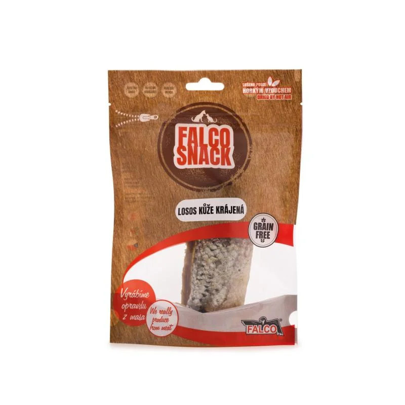 Sokol Falco Losos kůže krájená 50g
