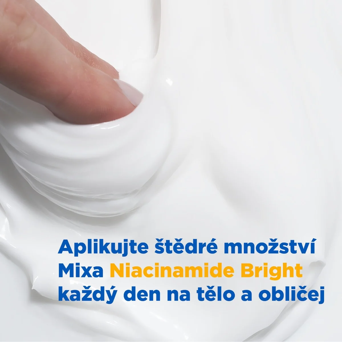 Mixa Niacinamide Bright Hydratační krém proti tmavým skvrnám 400 ml
