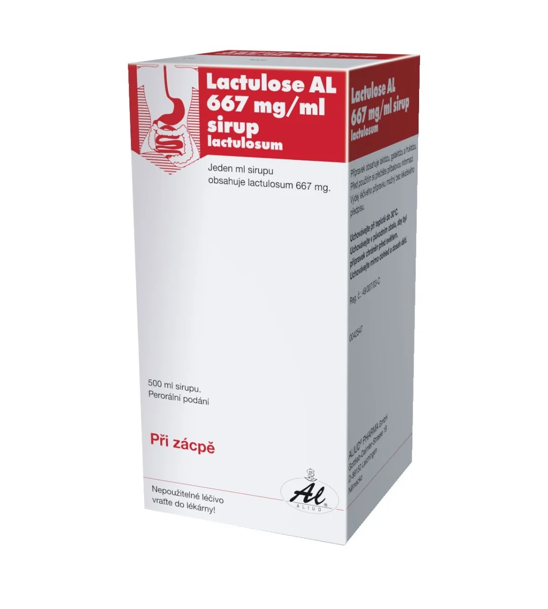 Lactulose AL sirup 500 ml