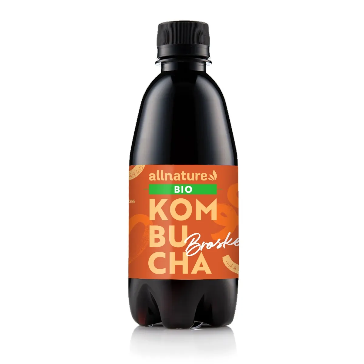 Allnature Kombucha BIO broskev 330 ml