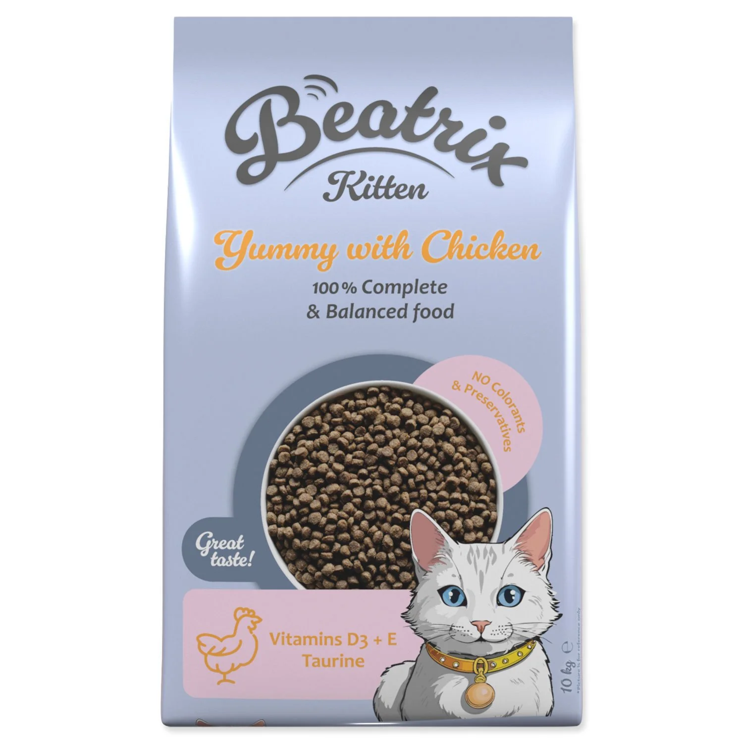 Beatrix Krmivo Kitten s kuřecím 10kg