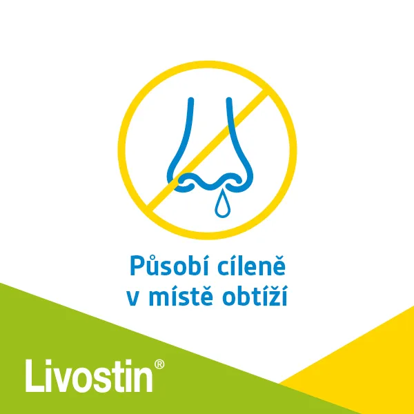 Livostin 0,5 mg/ml nosní sprej, suspenze 10 ml